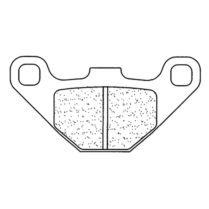 Plaquettes de frein CL BRAKES route métal fritté - 2306A3+ 