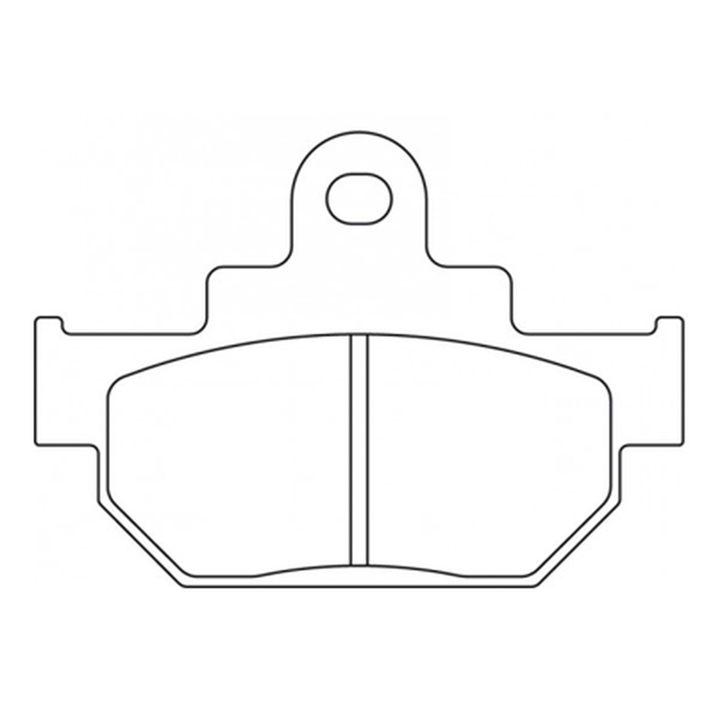 Plaquettes de frein CL BRAKES route métal fritté - 2387A3+ 