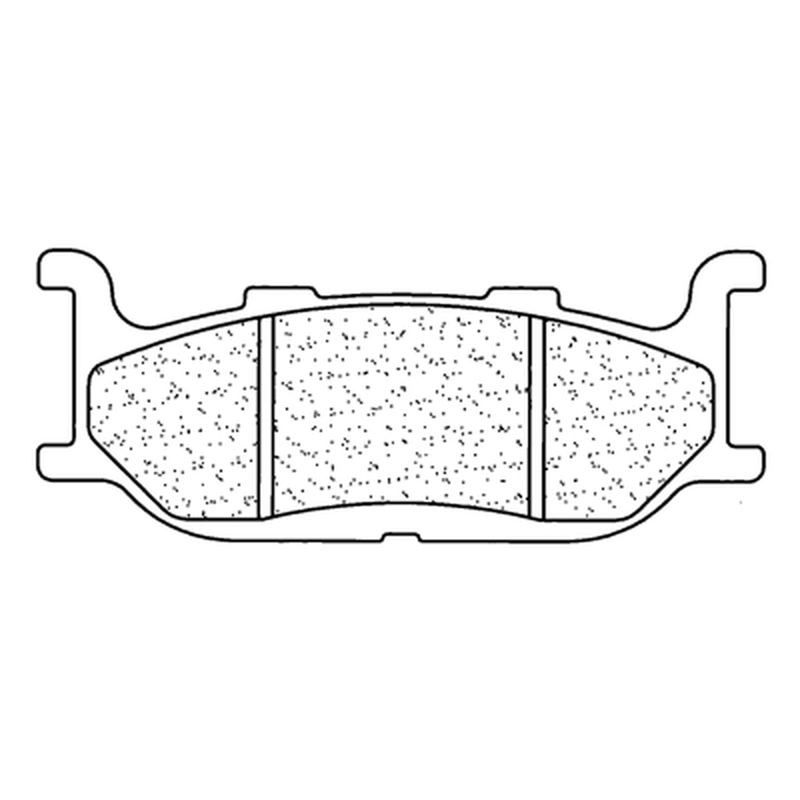 Plaquettes de frein CL BRAKES route métal fritté - 2391A3+ 