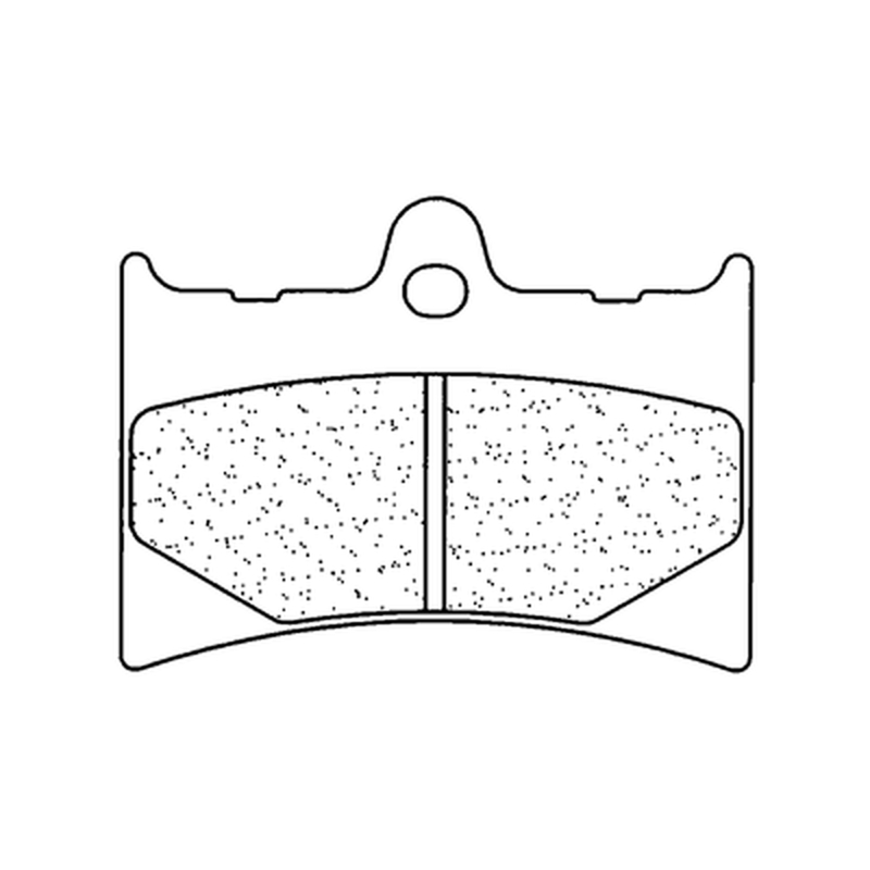 Plaquettes de frein CL BRAKES route métal fritté - 2398A3+ 