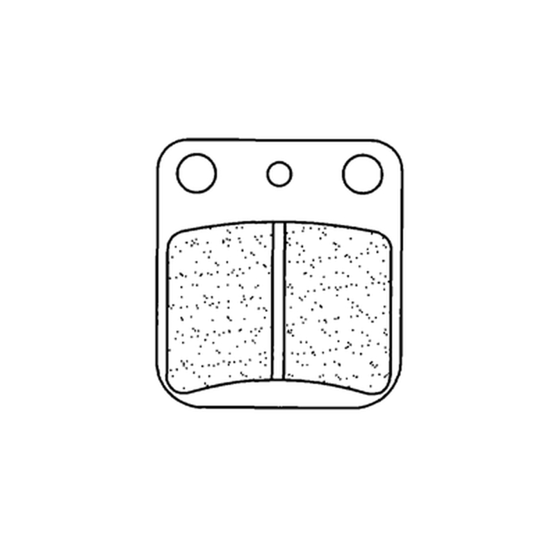 Plaquettes de frein CL BRAKES route métal fritté - 2408S4 