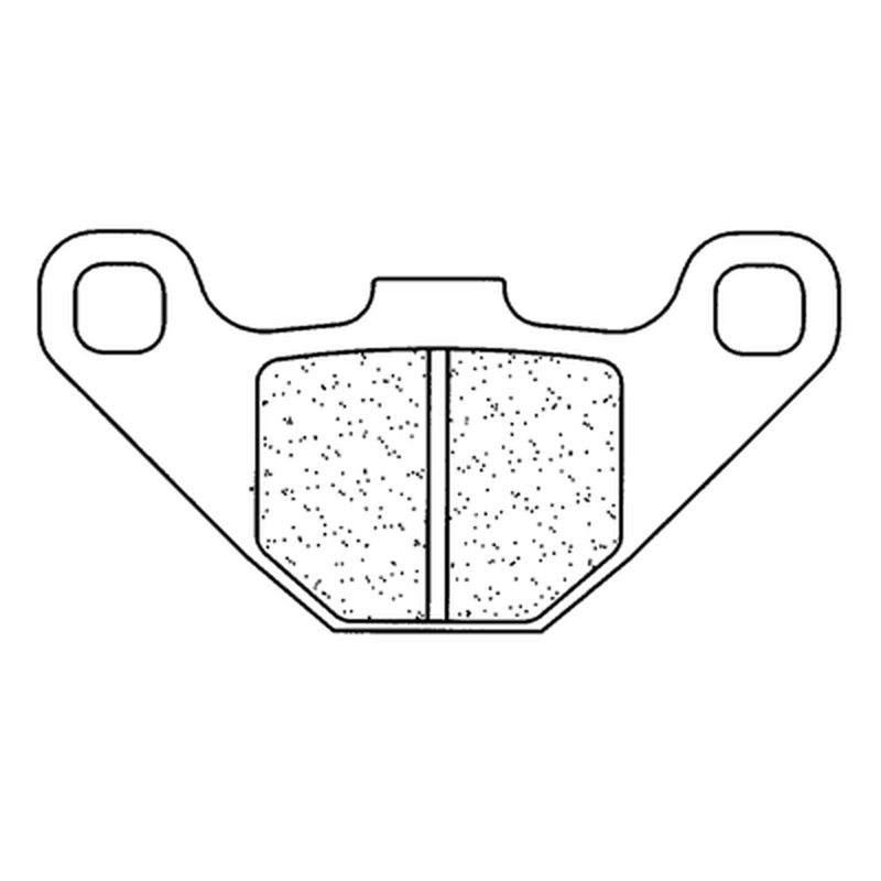 Plaquettes de frein CL BRAKES Quad métal fritté - 2469ATV1 