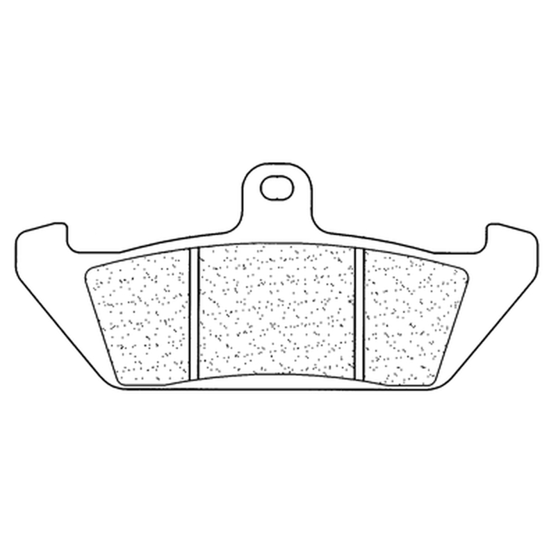 Plaquettes de frein CL BRAKES route métal fritté - 2801A3+ 