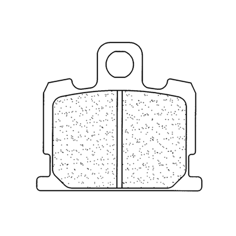 Plaquettes de frein CL BRAKES route métal fritté - 2807A3+ 