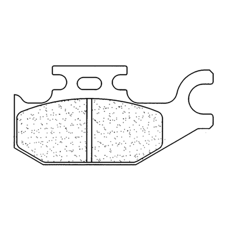 Plaquettes de frein CL BRAKES Off-Road métal fritté - 2923X59 