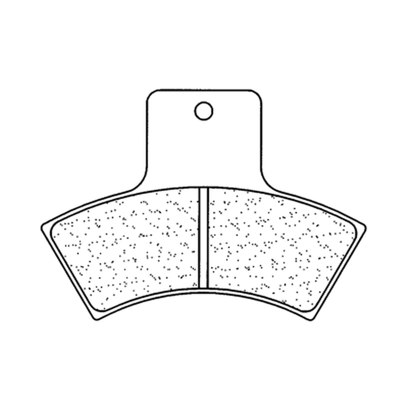 Plaquettes de frein CL BRAKES Quad métal fritté - 2925ATV1 