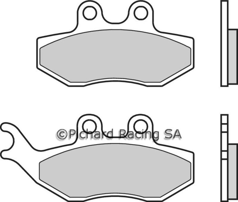 Plaquettes de frein BREMBO Scooter carbone céramique - 07049 