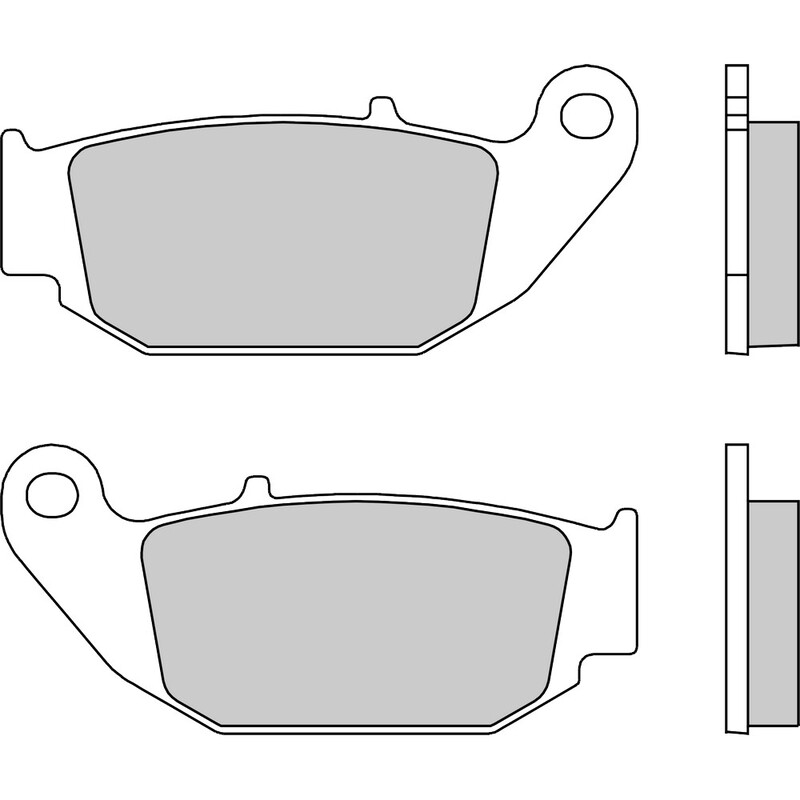 Plaquettes de frein BREMBO Off-Road métal fritté - 07HO61SD 