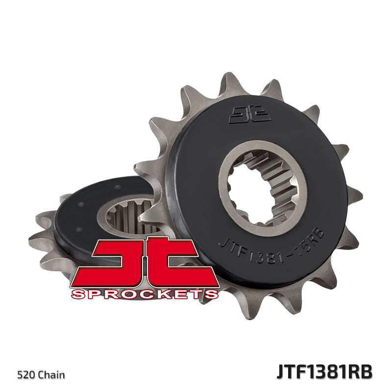 Pignon JT SPROCKETS acier anti-bruit 1381 - 520 