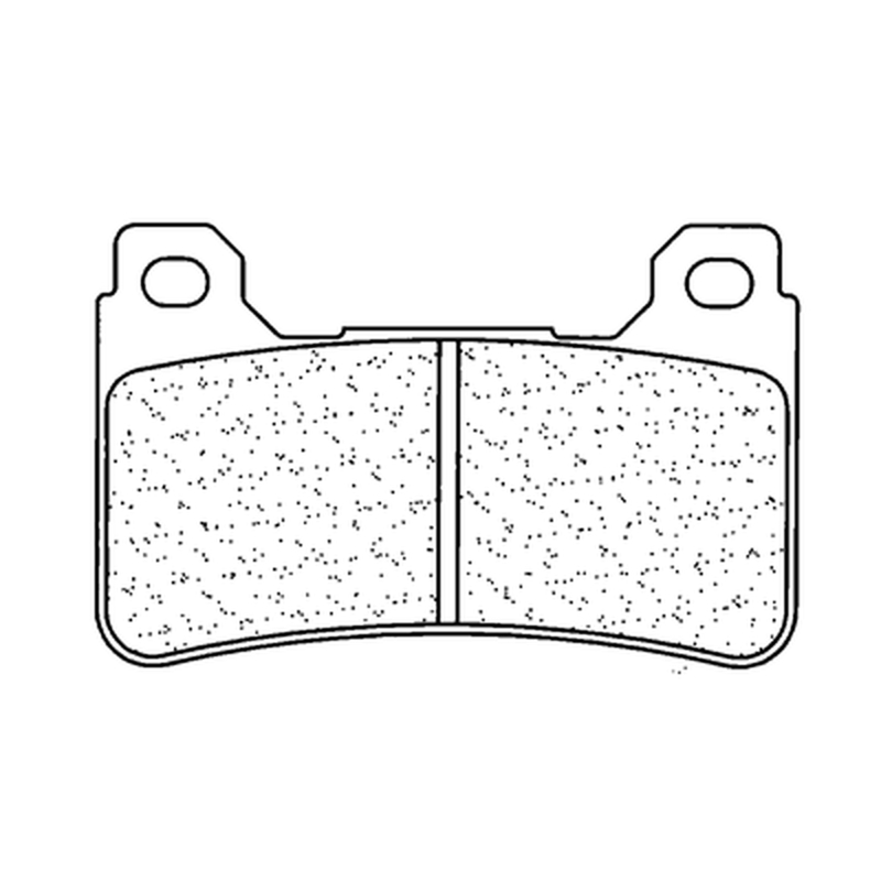 Plaquettes de frein CL BRAKES Racing métal fritté - 1134C60 