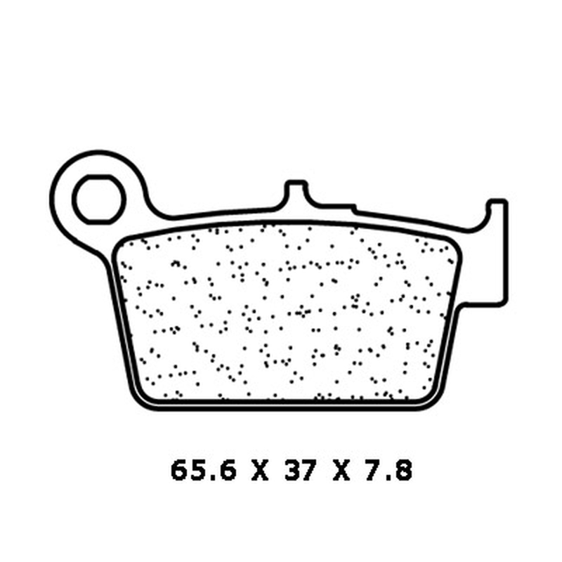 Plaquettes de frein CL BRAKES Scooter métal fritté - 3113SC 