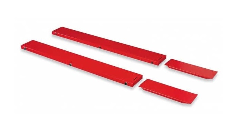 Extensions latérales BIKE LIFT standard rouge 220x30cm pour MAX 516 / ABSOLUTE 756 Gate - SW-756 