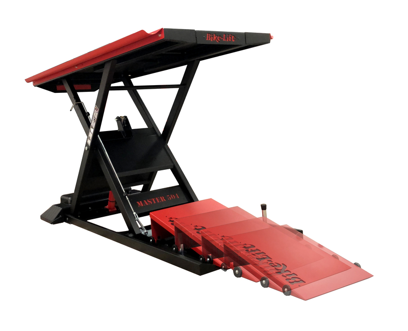 Table élévatrice BIKE LIFT Master 504 noir/rouge - MA504-003 