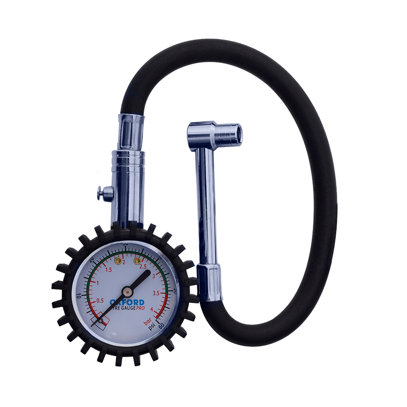 Jauge de pression pneus OXFORD Pro Analogue - 0-60psi 