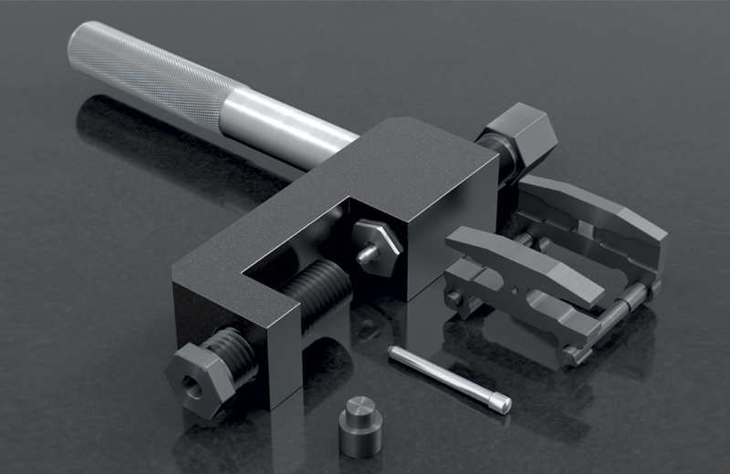 Embout de rivetage pour rive/dérive chaine AFAM DRCP3