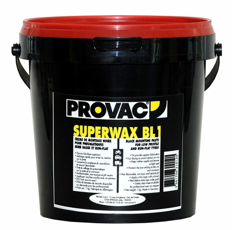 Crème de montage pneus PROVAC noir - 1kg 