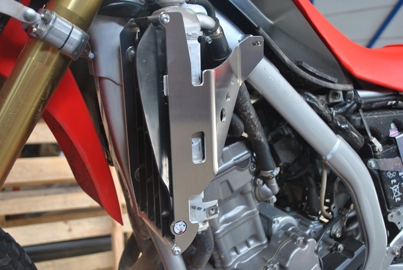 Protection de radiateur AXP aluminium - Honda CRF250L 