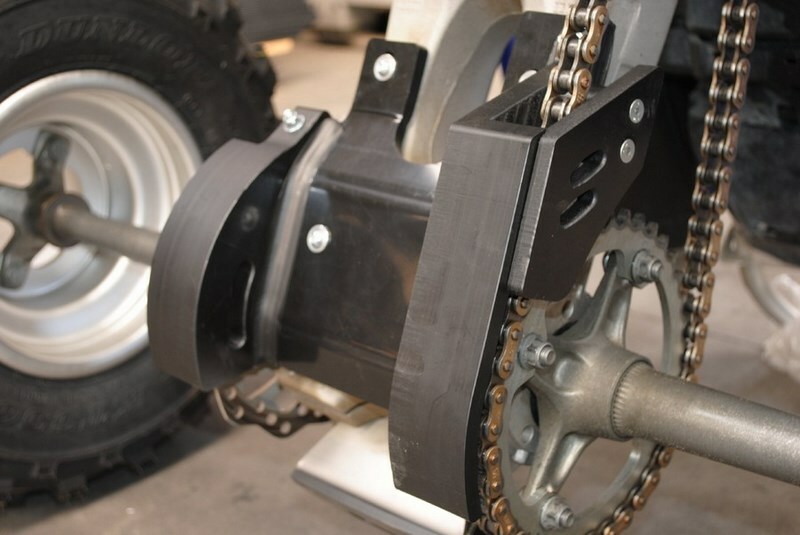 Sabot arrière AXP - PHD 6mm Yamaha YFZ450R 