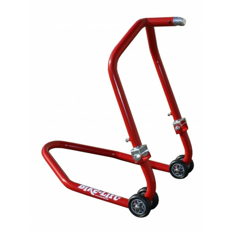 Béquille de stand avant sous té de fourche BIKE LIFT rouge universelle - FS-11 