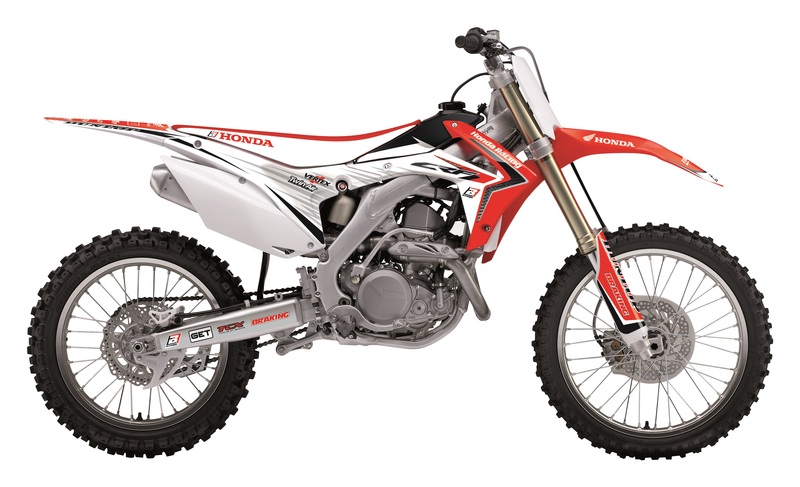 Kit déco BLACKBIRD Linear Honda CRF450 