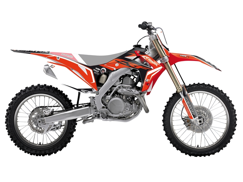 Kit déco BLACKBIRD Dream Graphic 4 Honda CRF450R 