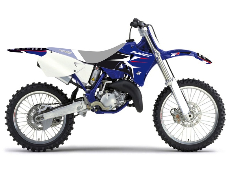 Kit déco BLACKBIRD Dream Graphic 4 Yamaha YZ125/250 