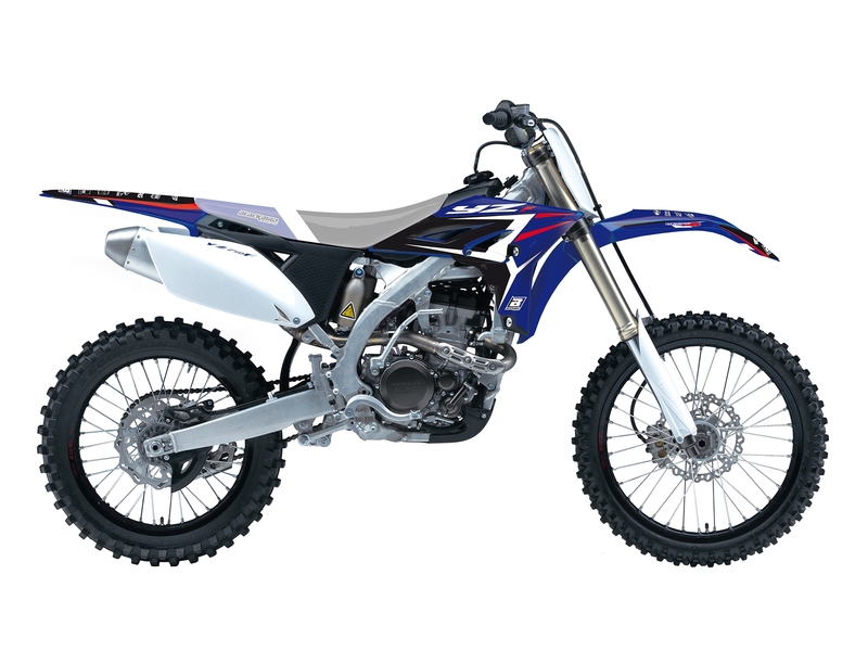 Kit déco BLACKBIRD Dream Graphic 4 Yamaha YZ250F 