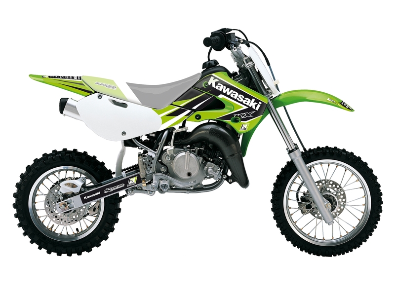 Kit déco BLACKBIRD Dream Graphic 4 Kawasaki KX65 