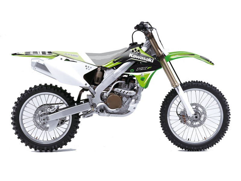 Kit déco BLACKBIRD Dream Graphic 4 Kawasaki KX250F 