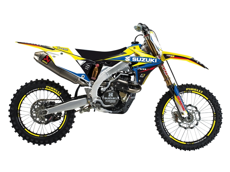 Kit complet BLACKBIRD Dream Graphic 4 Suzuki RM-Z250/450 