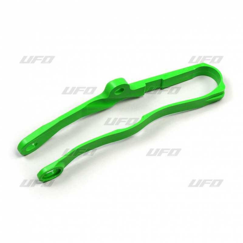 Patin de bras oscillant UFO vert Kawasaki KX450 