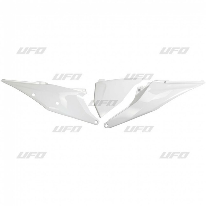 Plaques latérales UFO blanc 