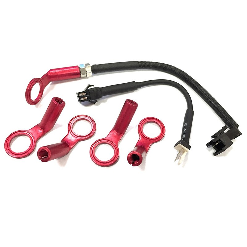 KOSO Temperature sensor for 10 mms of sparking plug (150 degrees C, black plug) 
