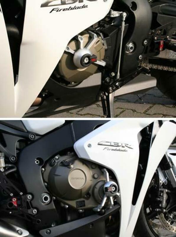 Kit fixation tampon de protection LSL pour CBR1000RR 2008 