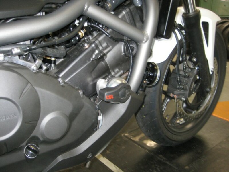 Kit fixation tampon de protection LSL Honda NC700S,X 
