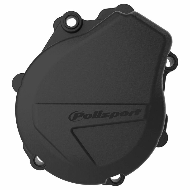 Protection de carter d'allumage POLISPORT noir 