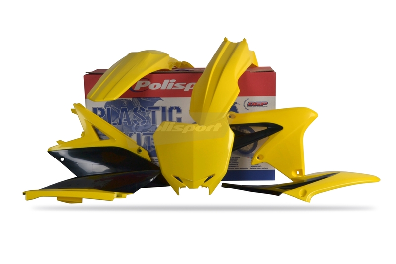 Kit plastique POLISPORT couleur origine (10-12) Suzuki RM-Z250 