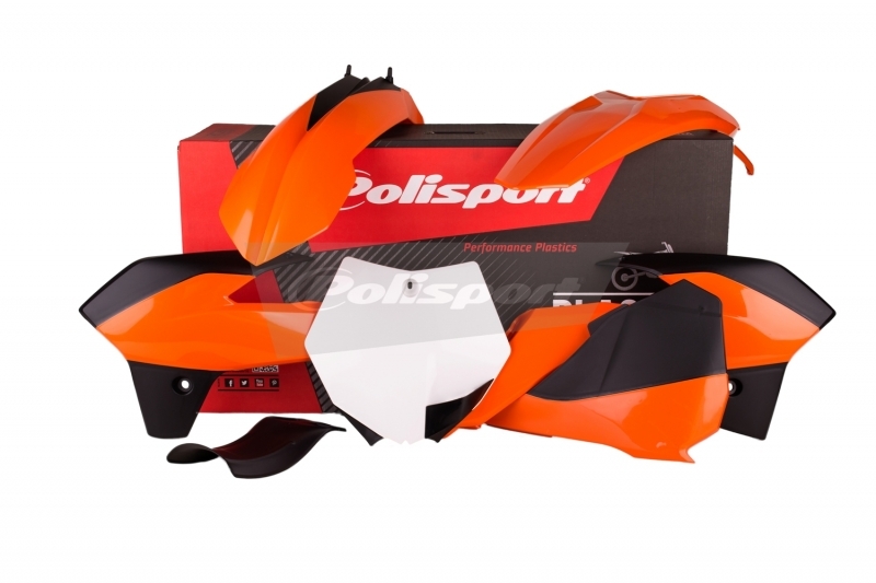 Kit plastique POLISPORT couleur origine (13-14) KTM SX85 