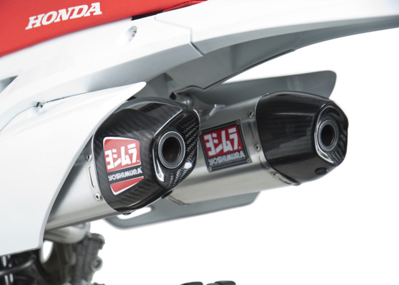 Plaque logo Yoshimura droite RS9 (autocollant) 