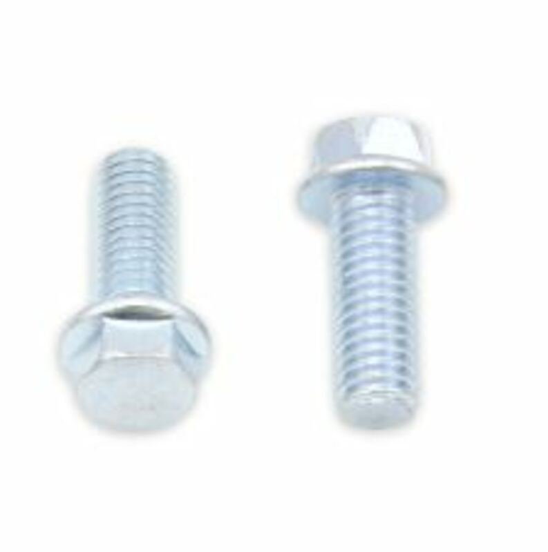 Vis à bride BOLT tête hexagonale 8mm M6x1x16mm 10 pièces 