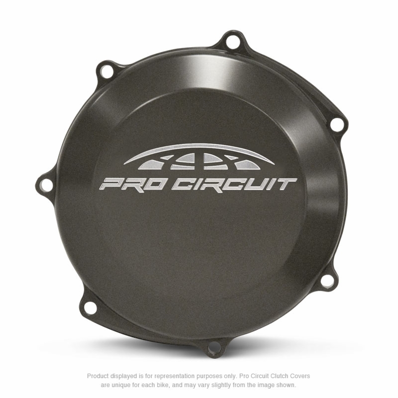 Couvercle de carter d'embrayage PRO CIRCUIT noir Yamaha YZ250F 