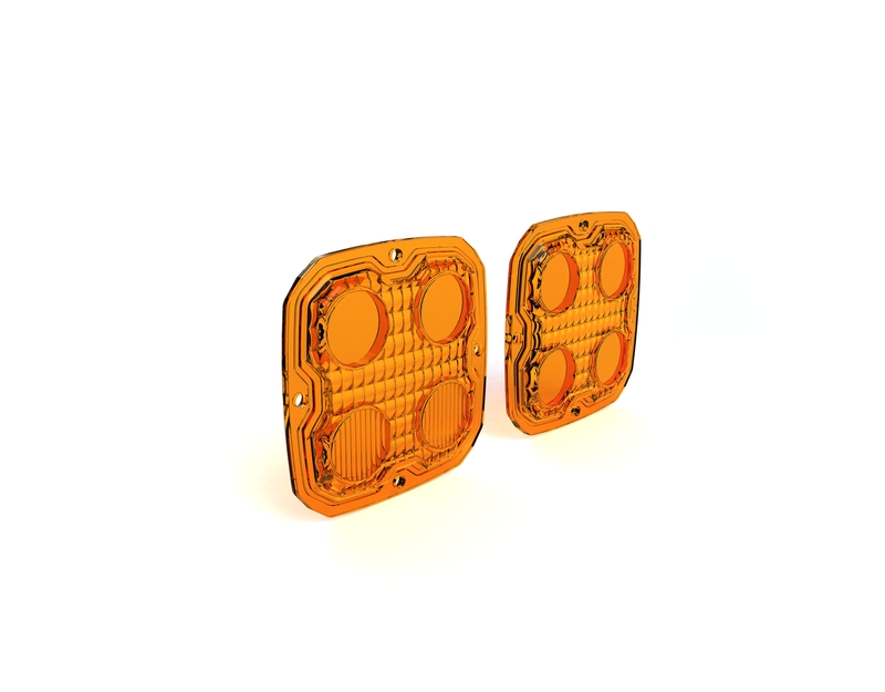Kit lentilles DENALI TriOptic™ ambre éclairages D4 