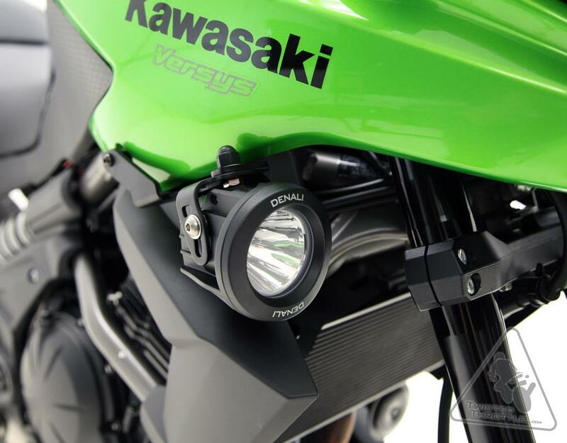 Support éclairage DENALI Kawasaki Versys 650 