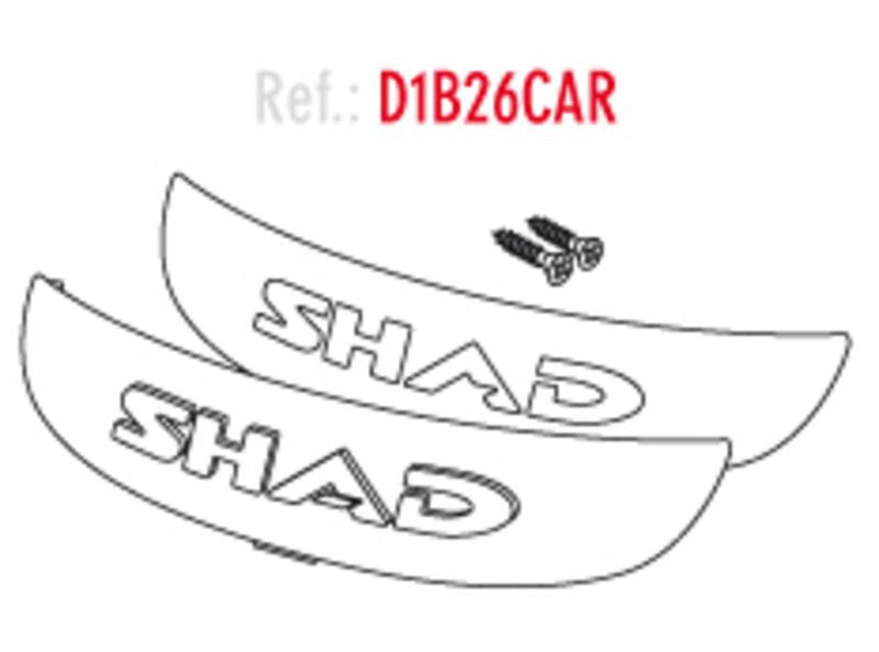 Catadioptres SHAD SH26 blanc 