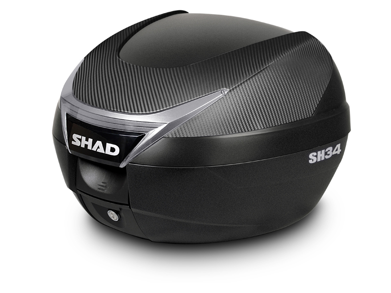 Couvercle de top case SHAD SH34 carbon 