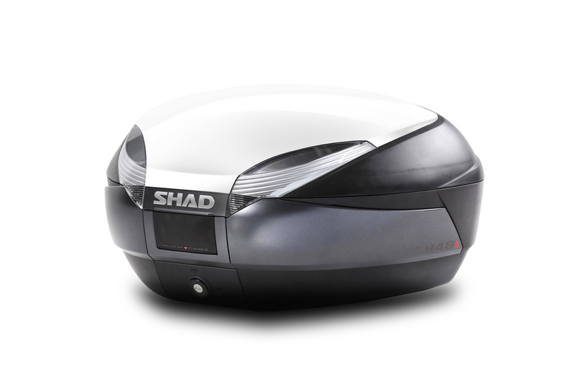 Couvercle de top case SHAD SH48 blanc 