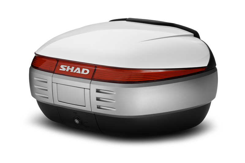 Couvercle de top case SHAD SH50 blanc 