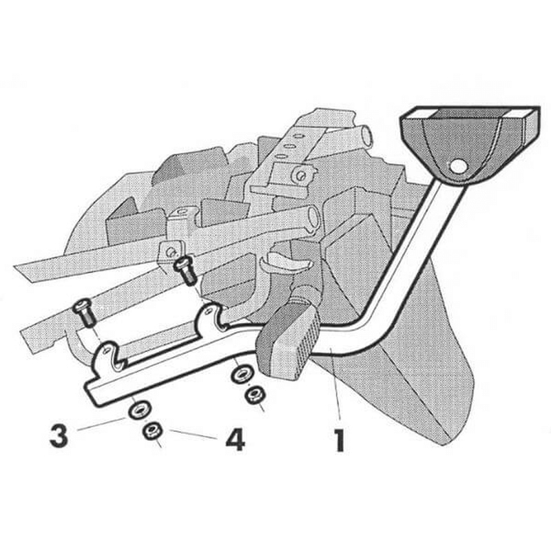 Fixation SHAD Top Master Suzuki