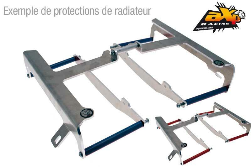 Protection de radiateur AXP aluminium - Kawasaki KXF250 
