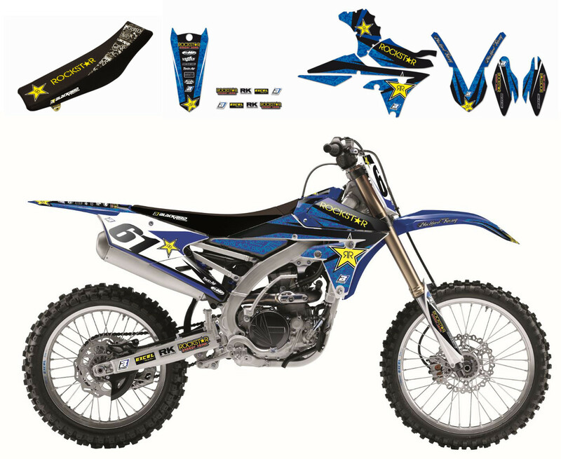 Kit complet BLACKBIRD Rockstar Energy Yamaha YZ125/250 